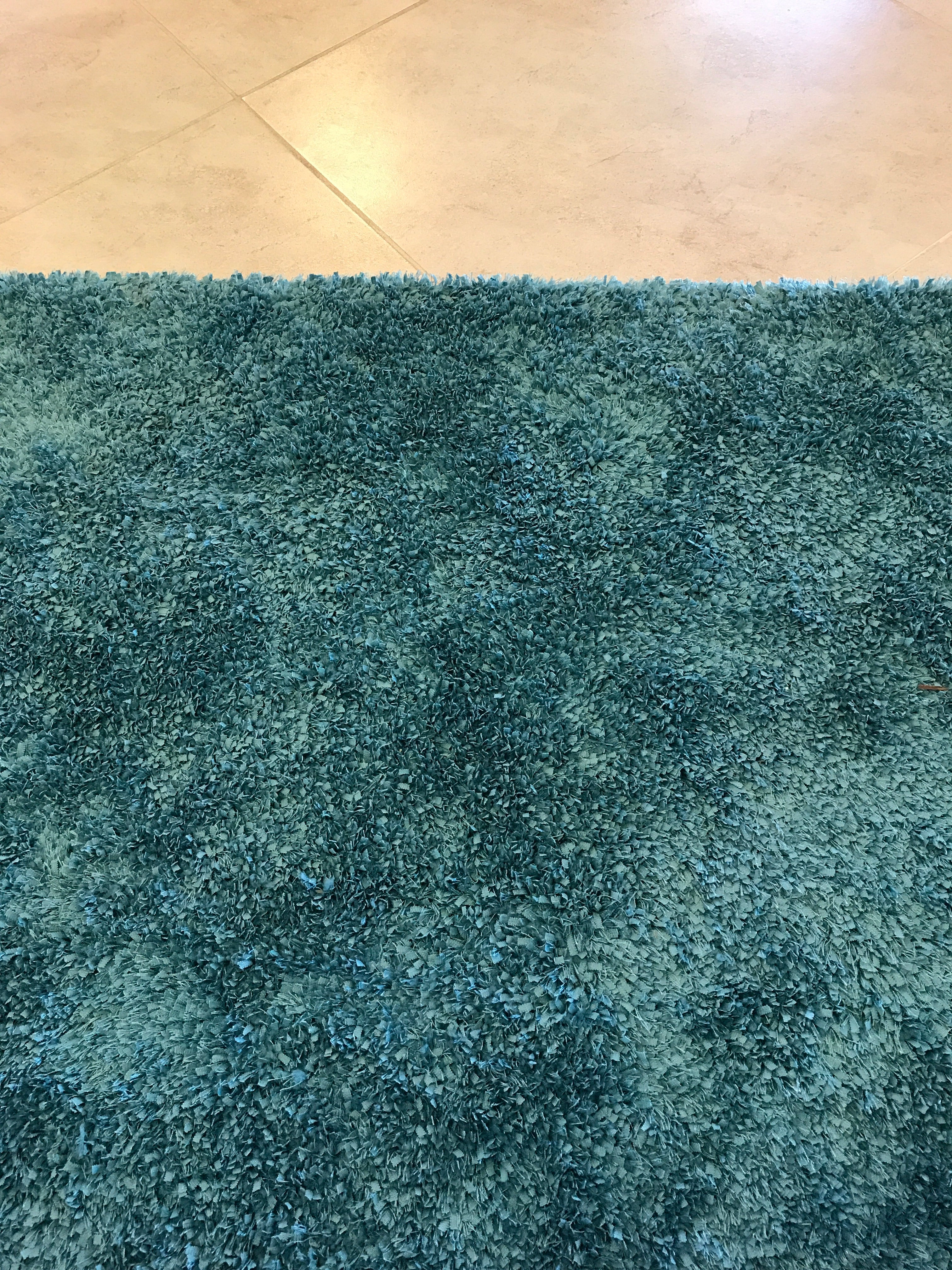 TAPETE AZUL TURQUEZA 1.60 x 2.30 m