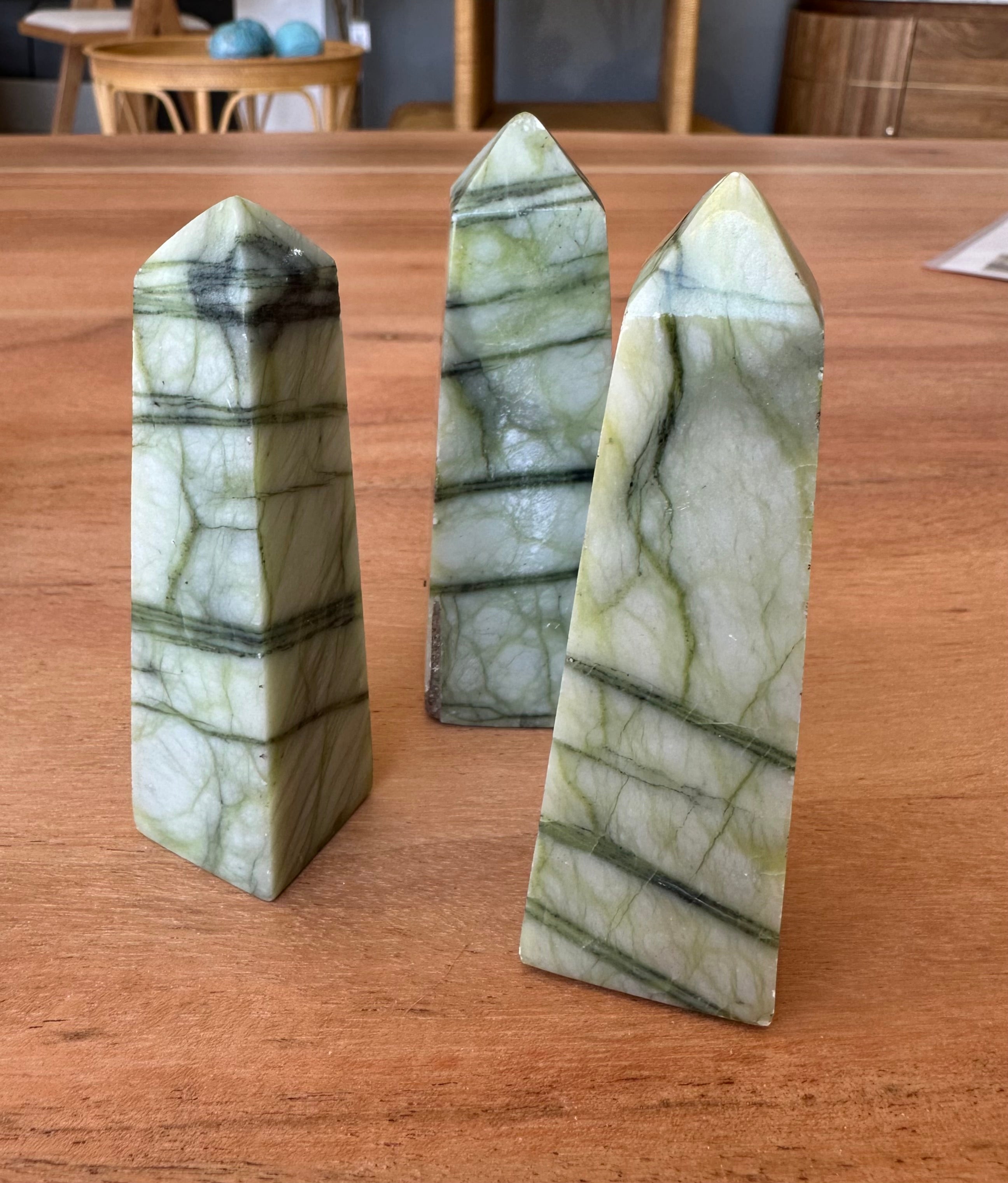 Serpentina Healerite, Torre set 3 pzs