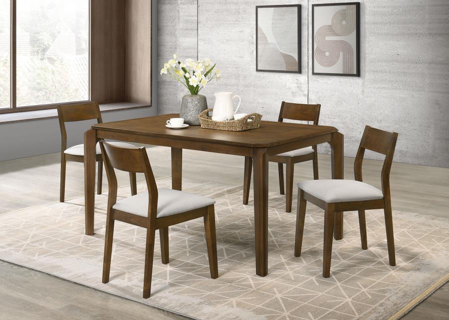 Comedor 7pzs ALMONTE: Mesa + 6 sillas