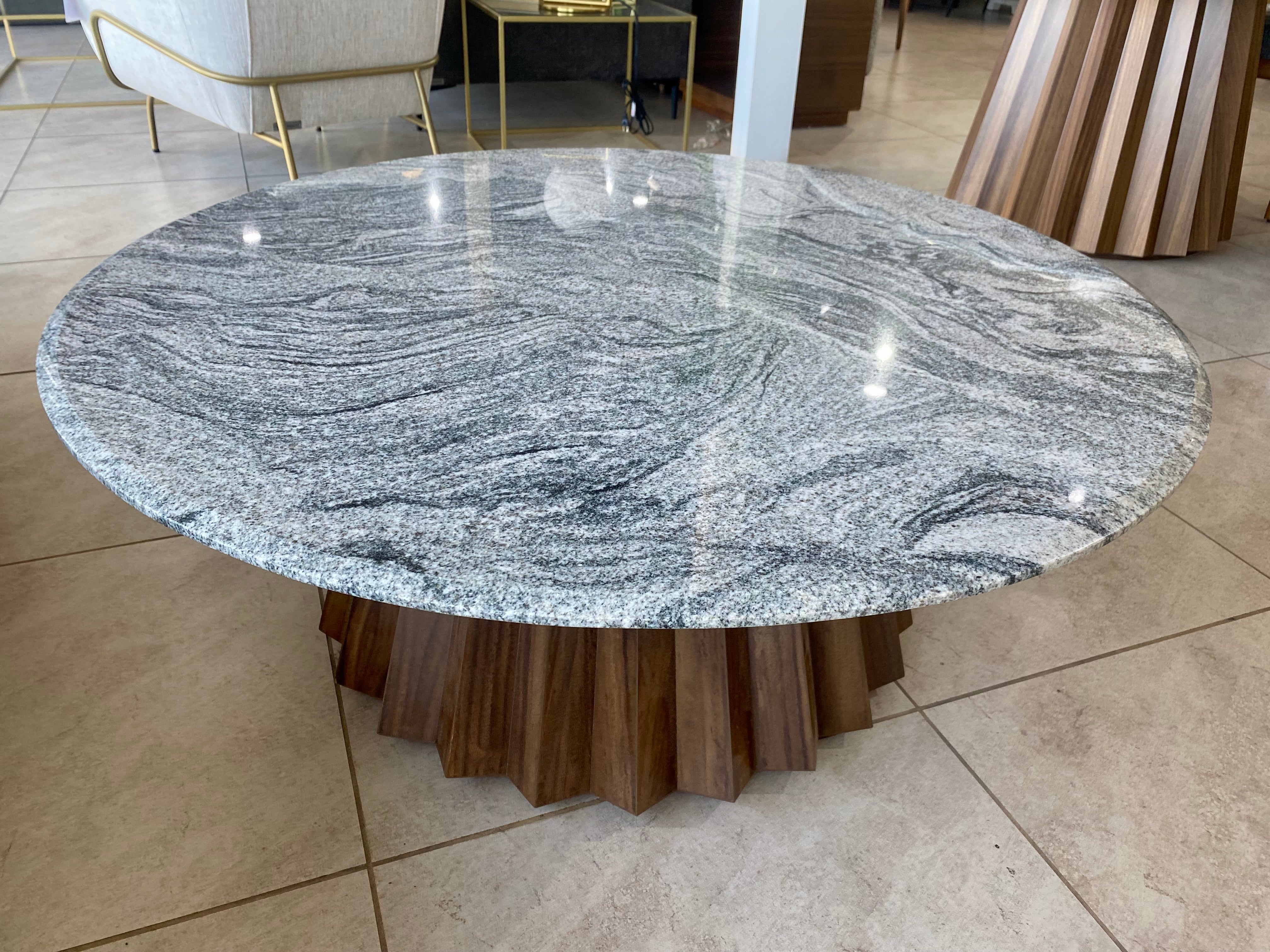 Mesa  de centro DONATELLA D110cm Granito Viscount