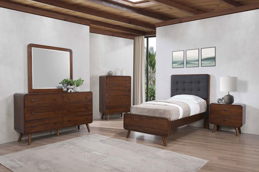 Cama tapizada ROBYN Individual