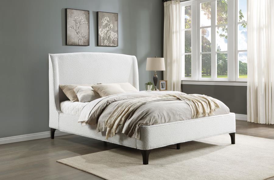 MOSBY CAMA KING TAPIZADA BEIGE