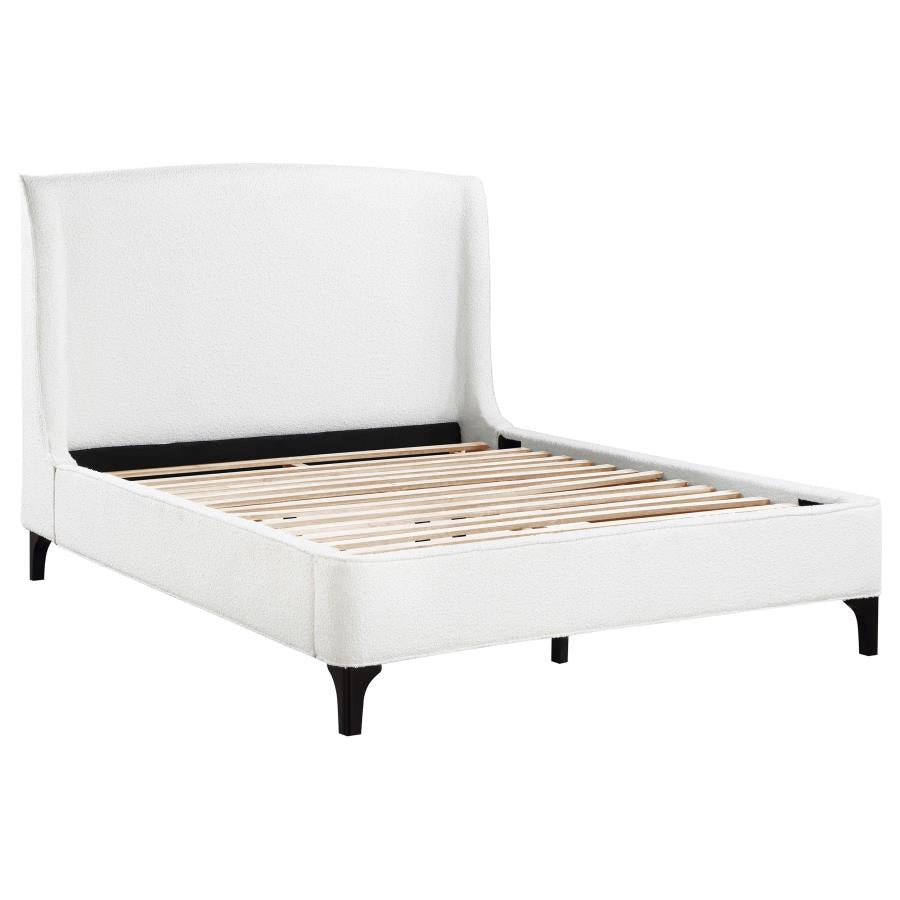 MOSBY CAMA KING TAPIZADA BEIGE