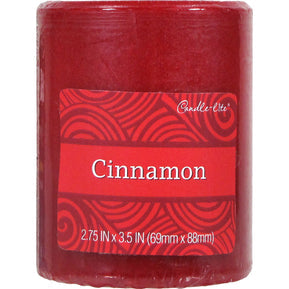 2.8"X3.5" CILINDRO ROJO CINNAMON