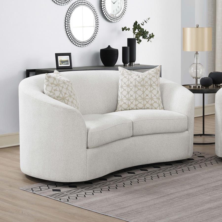 Loveseat RAINN, crema