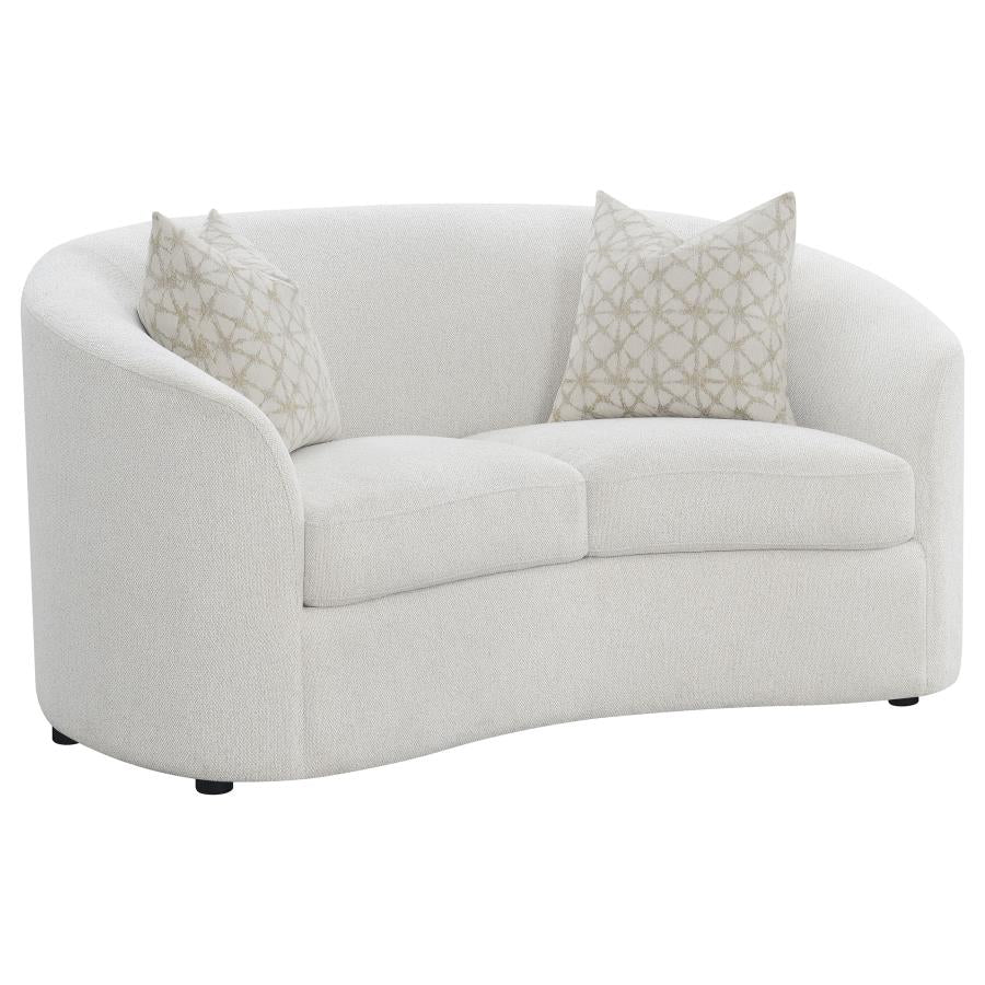 Loveseat RAINN, crema