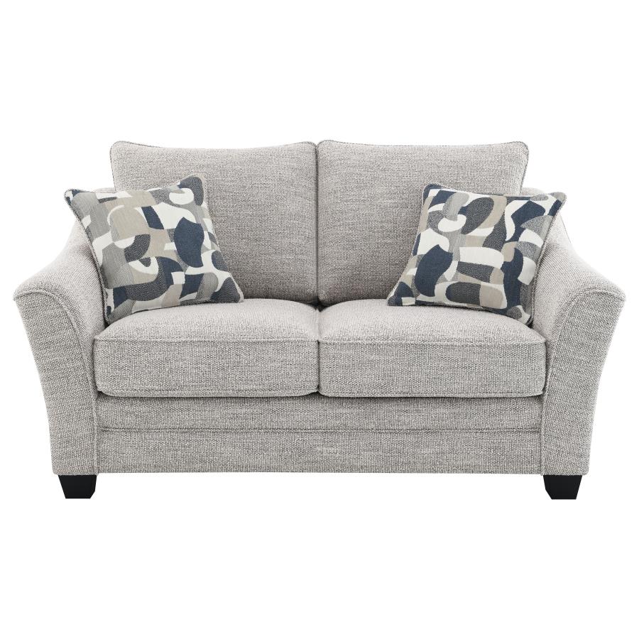Loveseat TOMKINS, gris