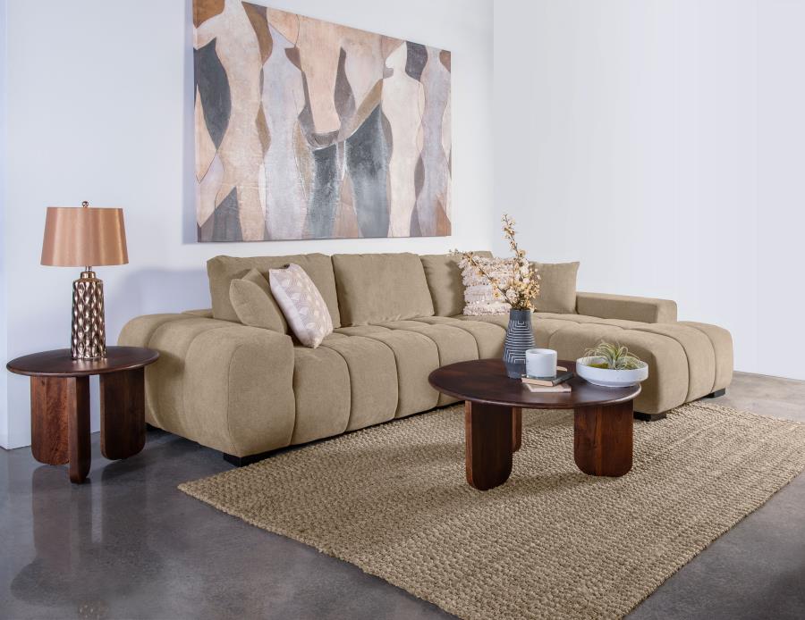 Sala seccional OCTAVIA 2pzs, chaise derecho