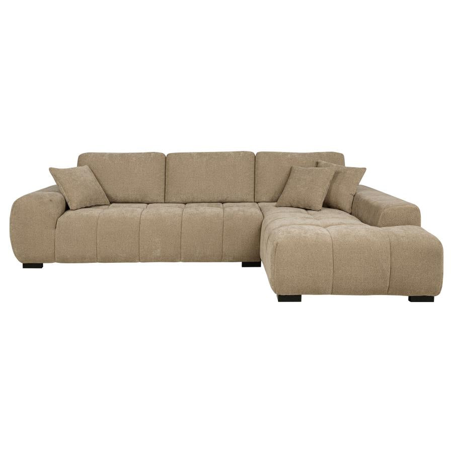 Sala seccional OCTAVIA 2pzs, chaise derecho