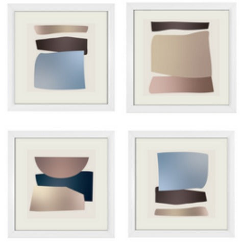 Cuadro GICLEE PASTE COLORS SET 4
