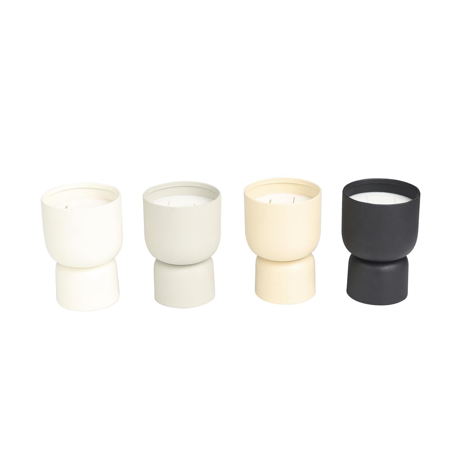 Vela White Wax 12oz Egyptian Mint, Mediterranean Fig, Sauvignon Blanc, Vanilla  2 Wick
