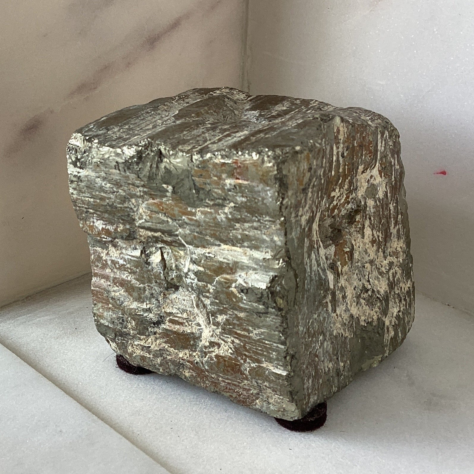 Cubo de Pirita en Bruto 0.5-2"