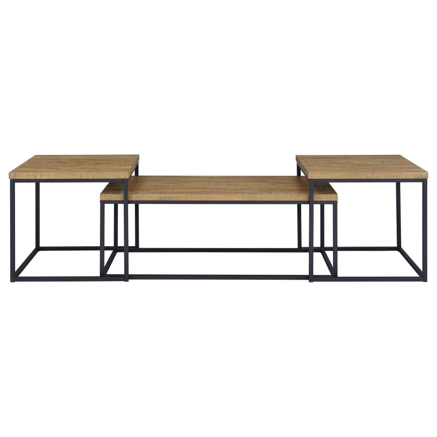 Mesa de centro 3pz STRADEN