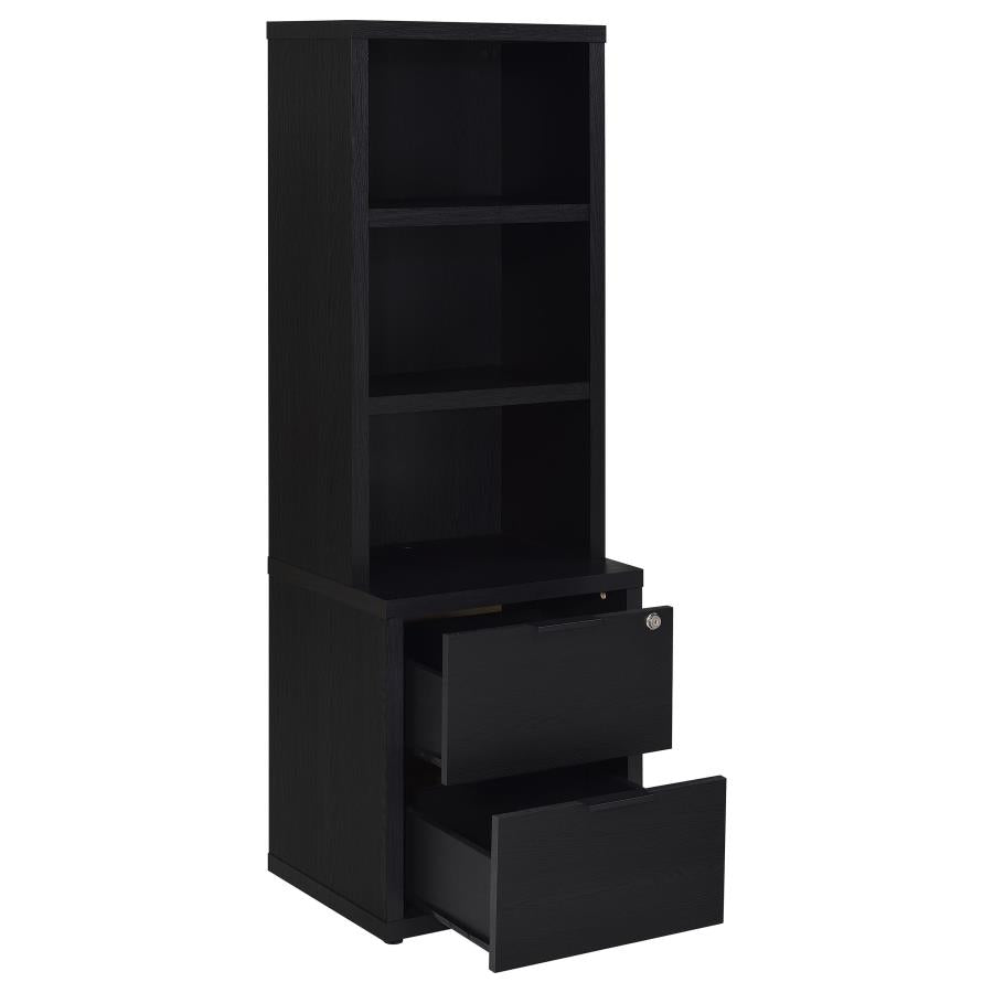 Librero WESTPARK,negro