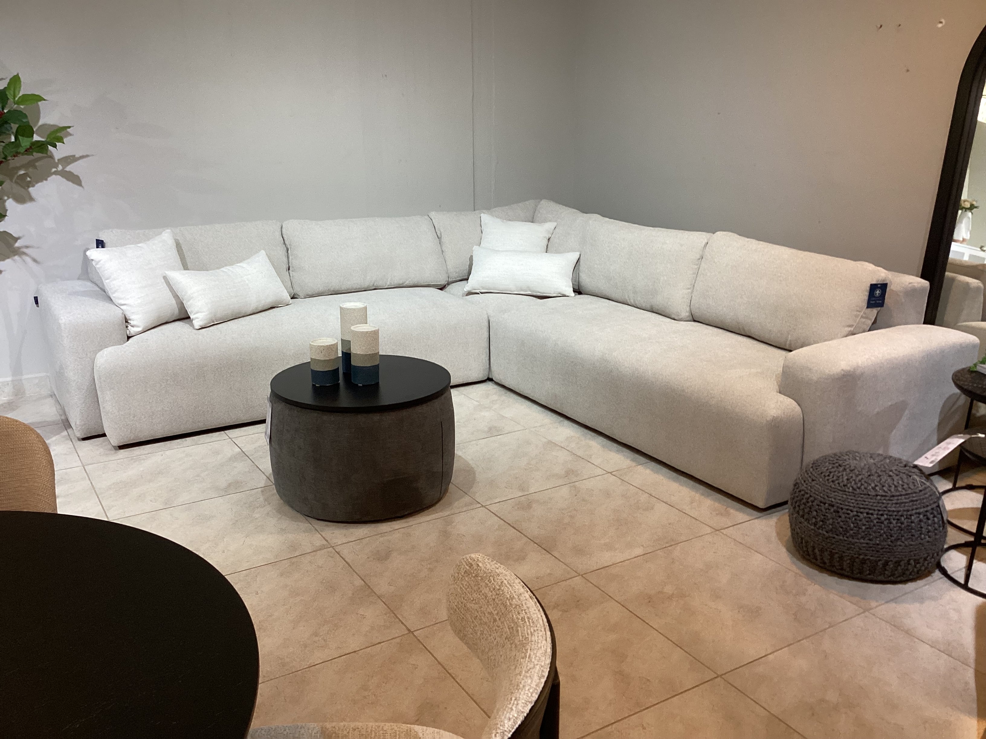Sala Seccional CANDELA 3pzs / Grandora Pebble