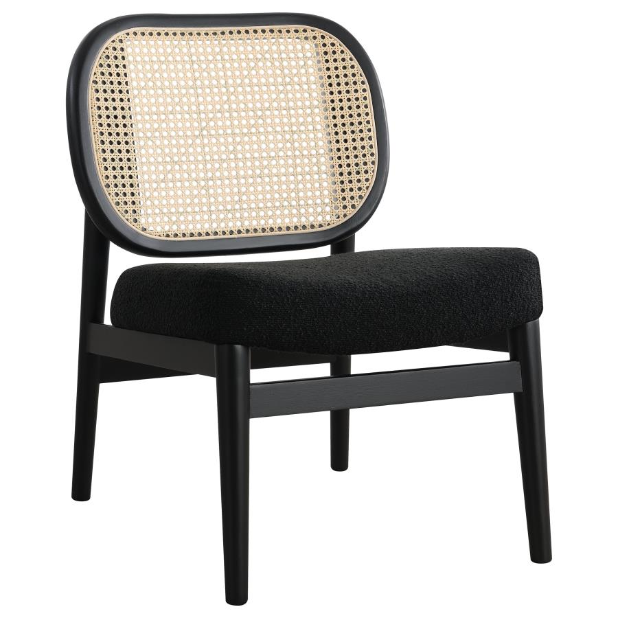 Sillón individual RAYO rattan negro