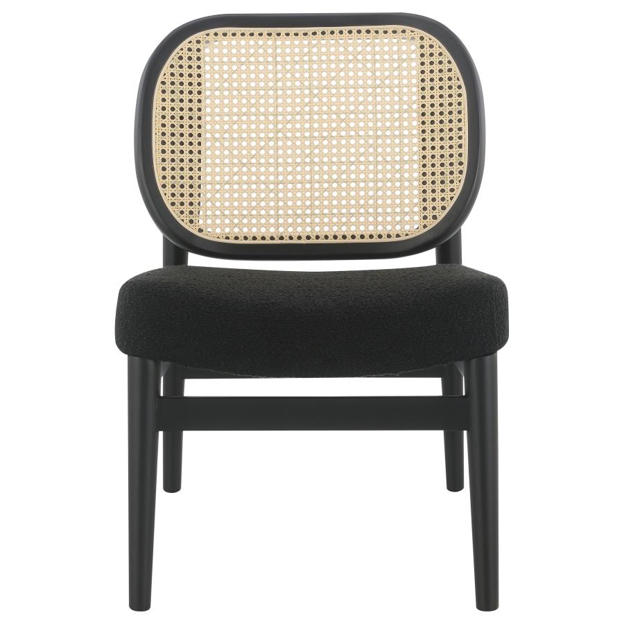 Sillón individual RAYO rattan negro