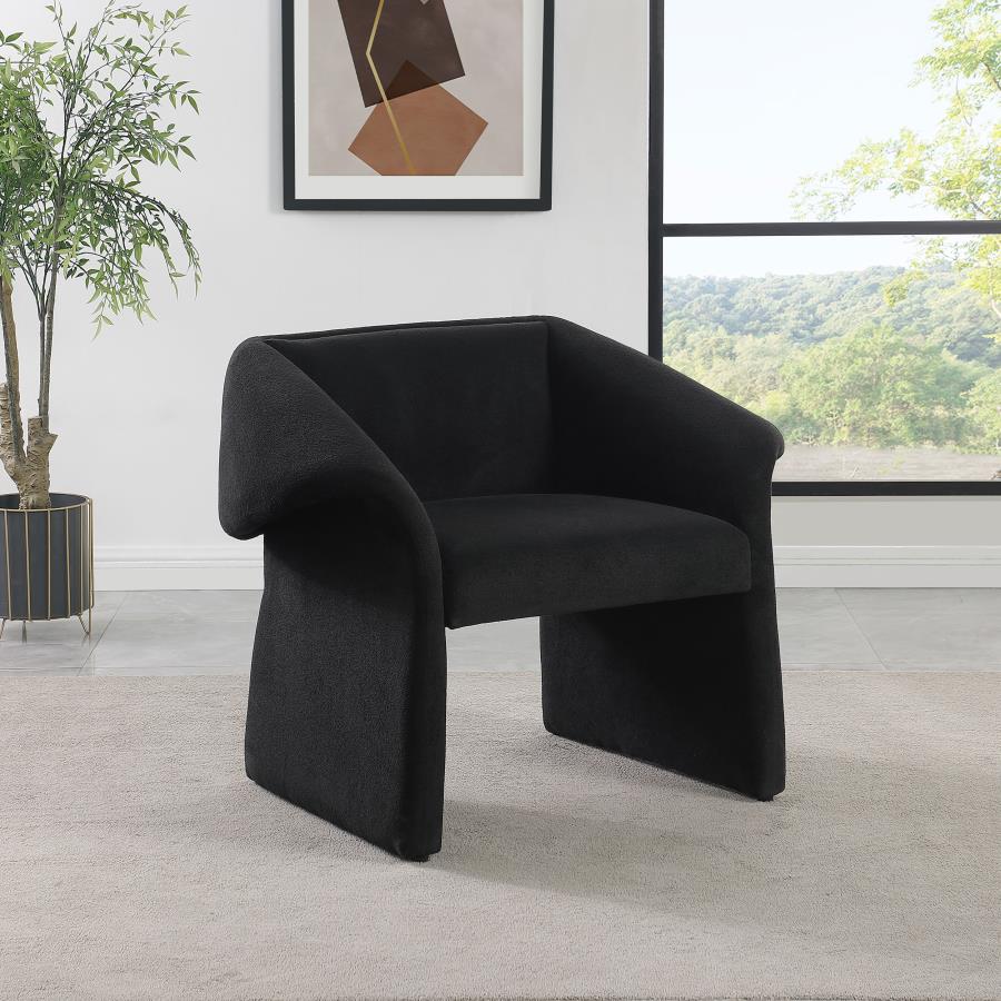 Sillón individual RAMSEY, Negra