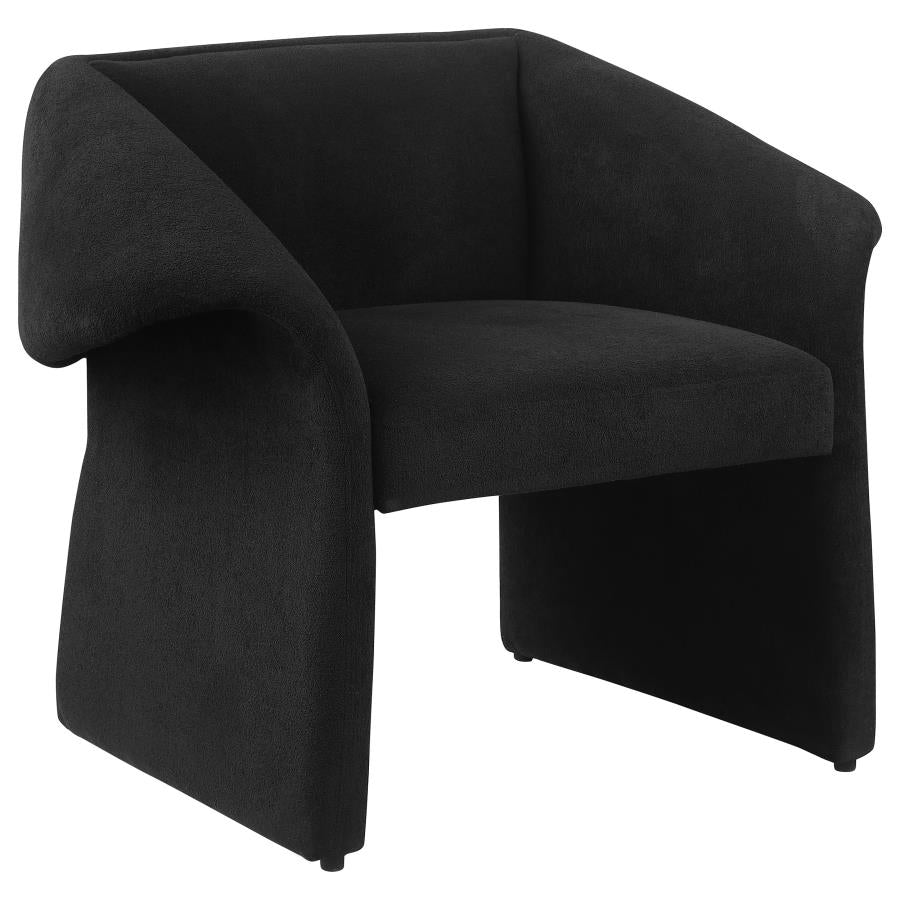 Sillón individual RAMSEY, Negra