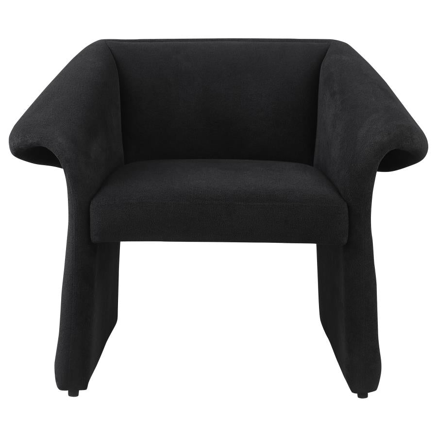Sillón individual RAMSEY, Negra