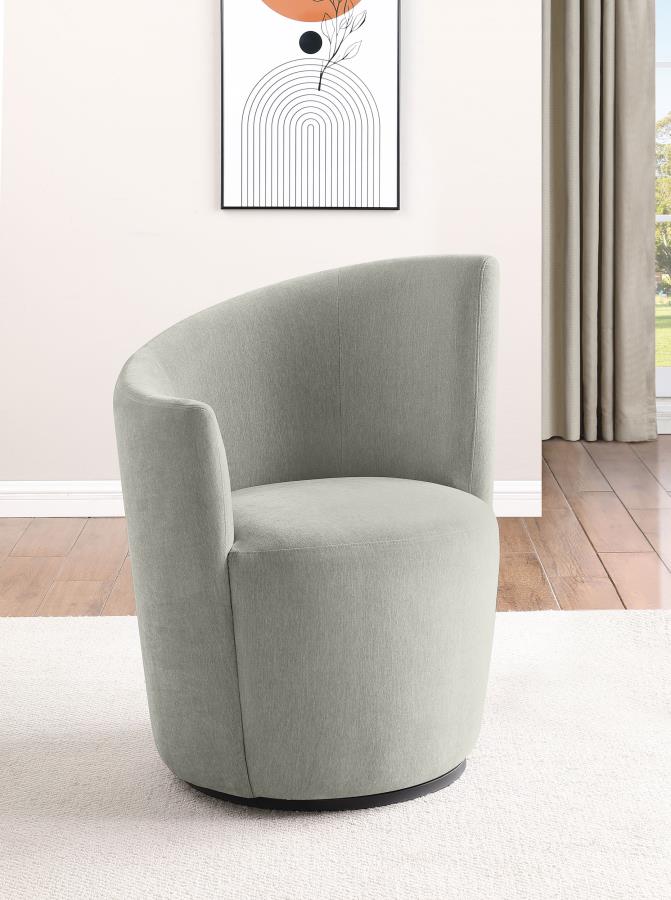 Sillón individual CURVO gris
