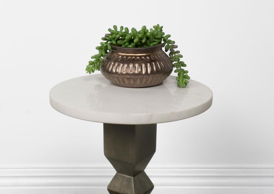 Mesa auxiliar COLETTE 10.50¨D Mármol