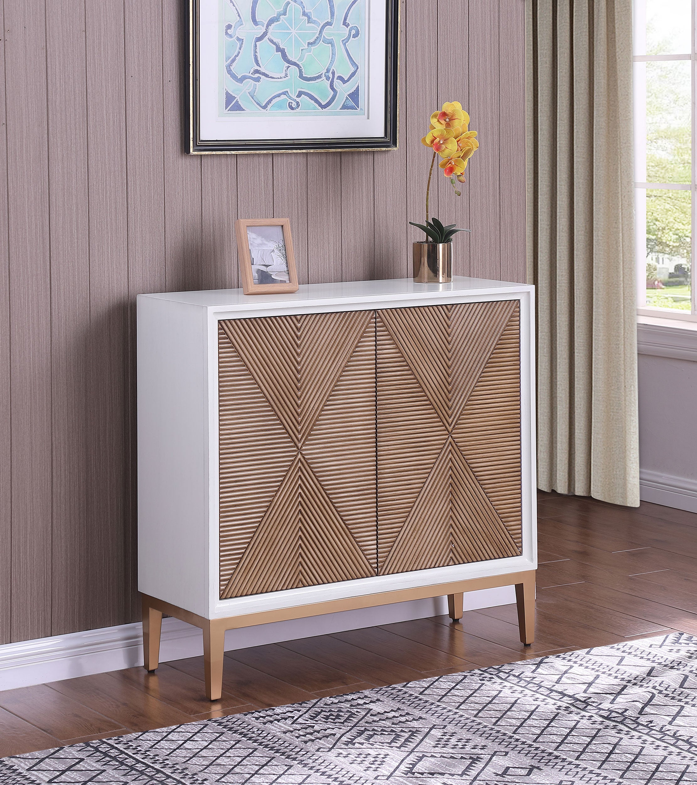 Gabinete decorativo GRETCHEN, blanco