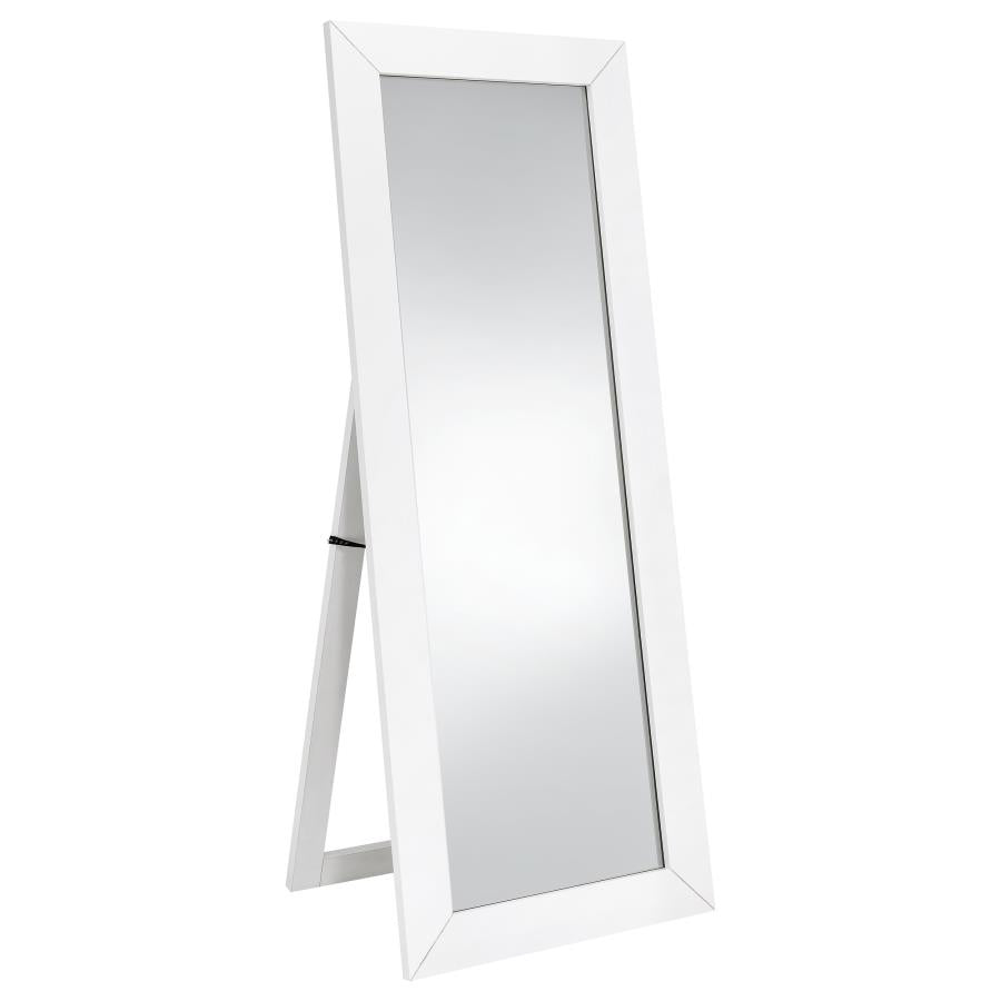 Espejo de piso CADENCE, blanco