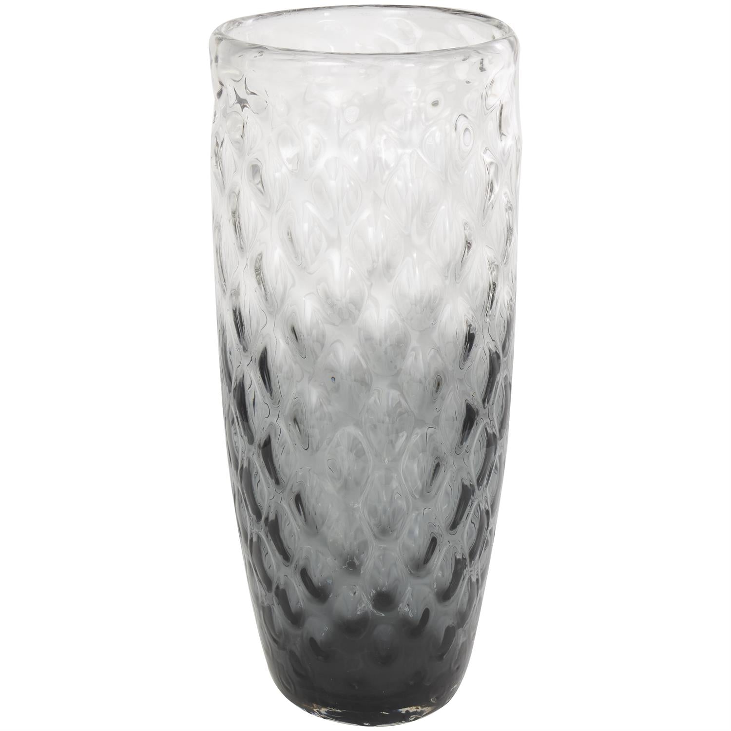 GLS VASE 9"W, 21"H