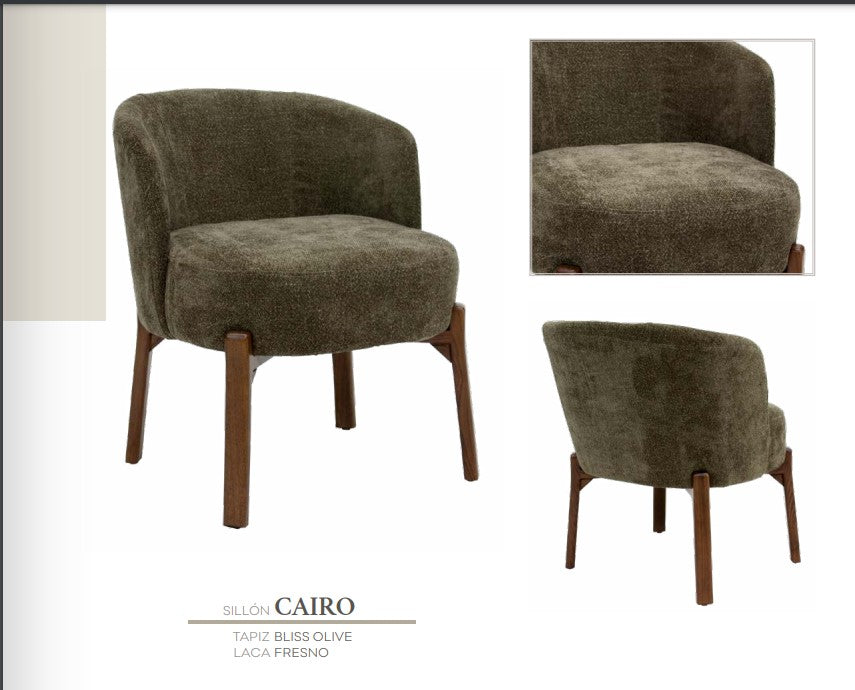 Sillón individual CLOUD/ Bliss Olive