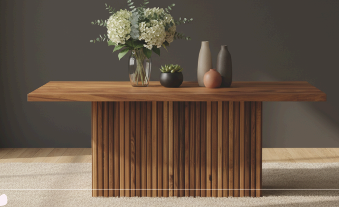 Mesa de Comedor VICENZA 240X100, rosa morado