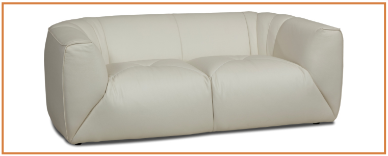 Sofá SORAL, tremendous white