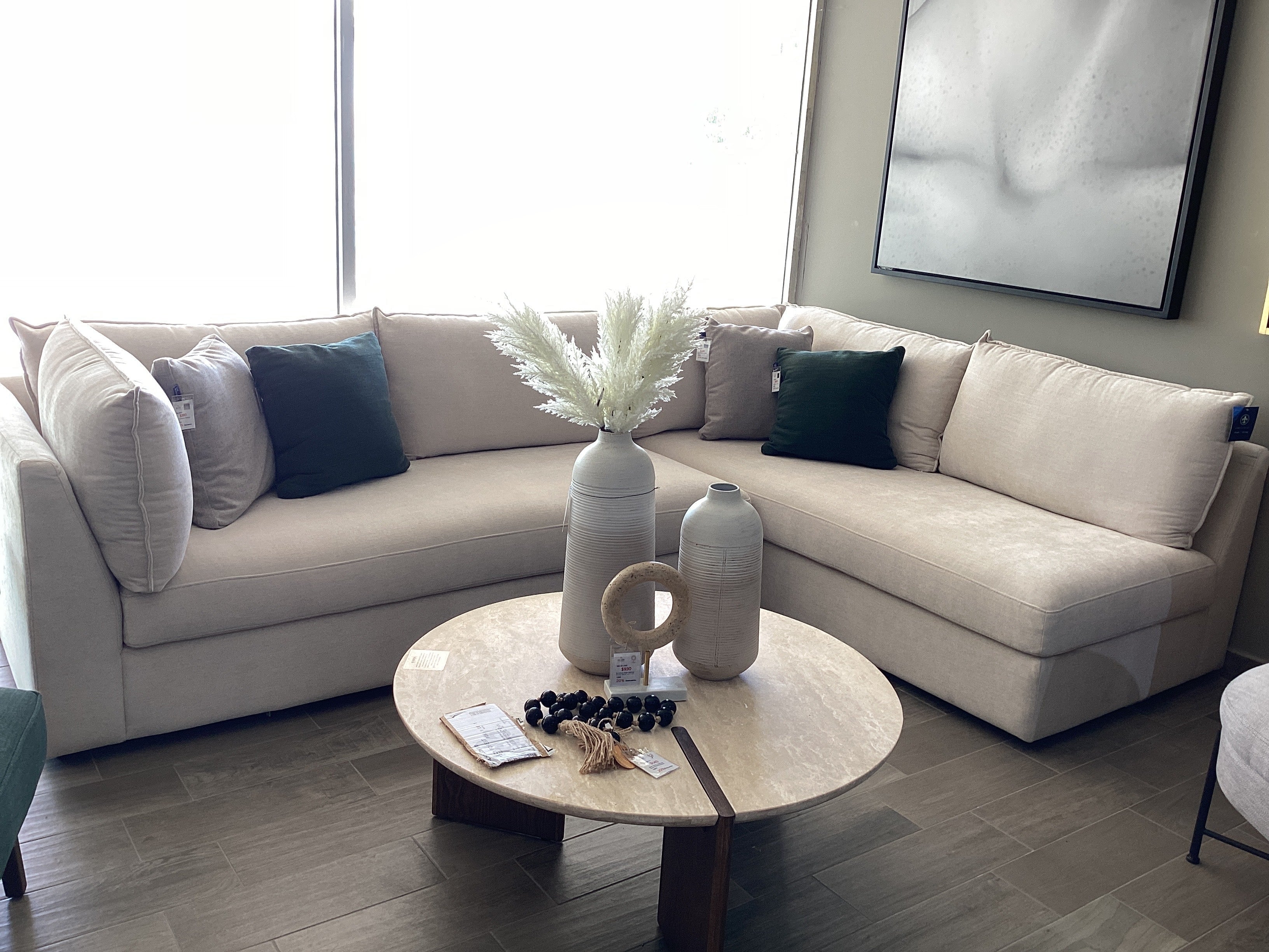 Sala Modular DATEO 2 pzs Izq. Sam Beige