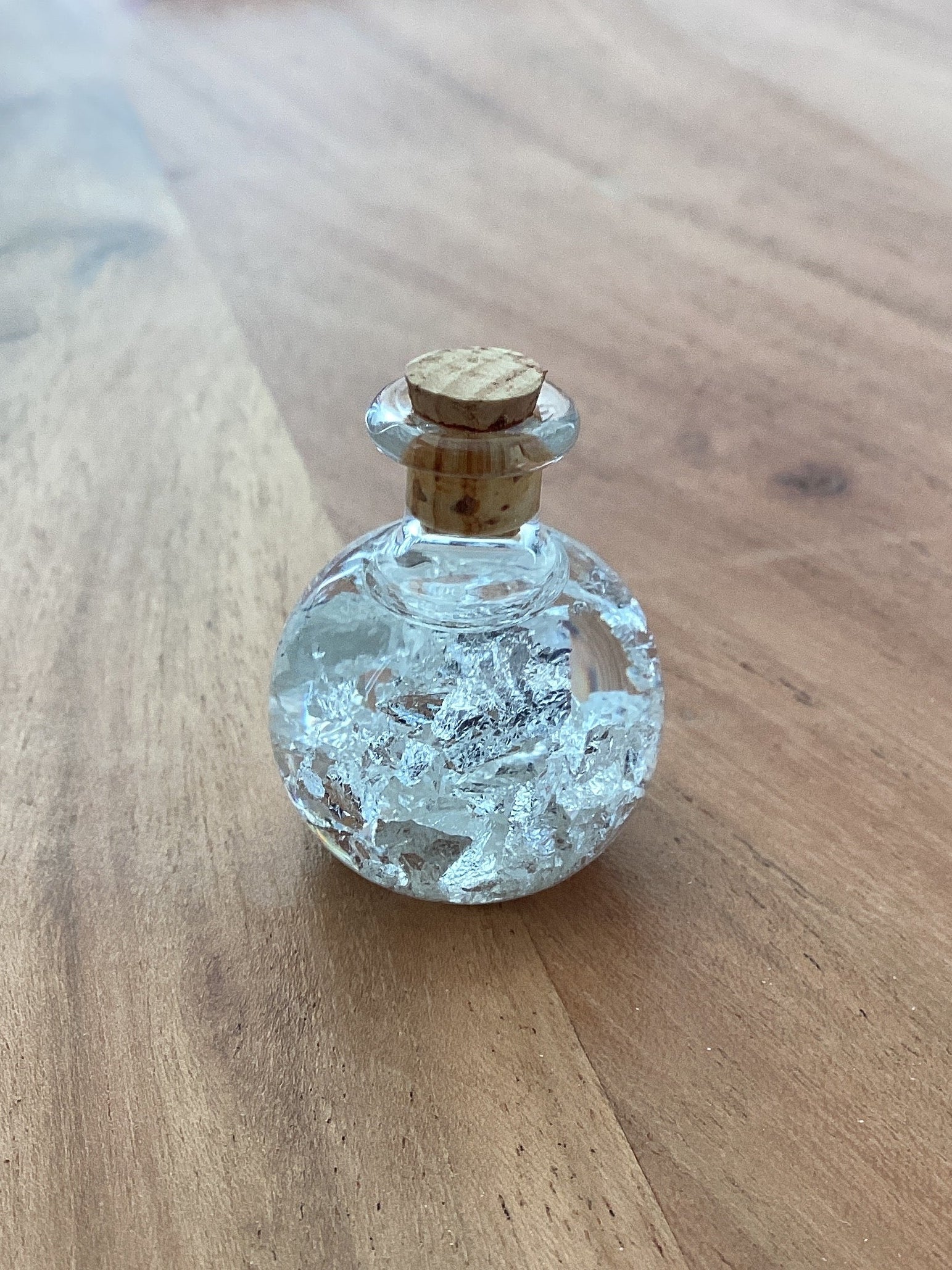 Frasco de Copos de Plata