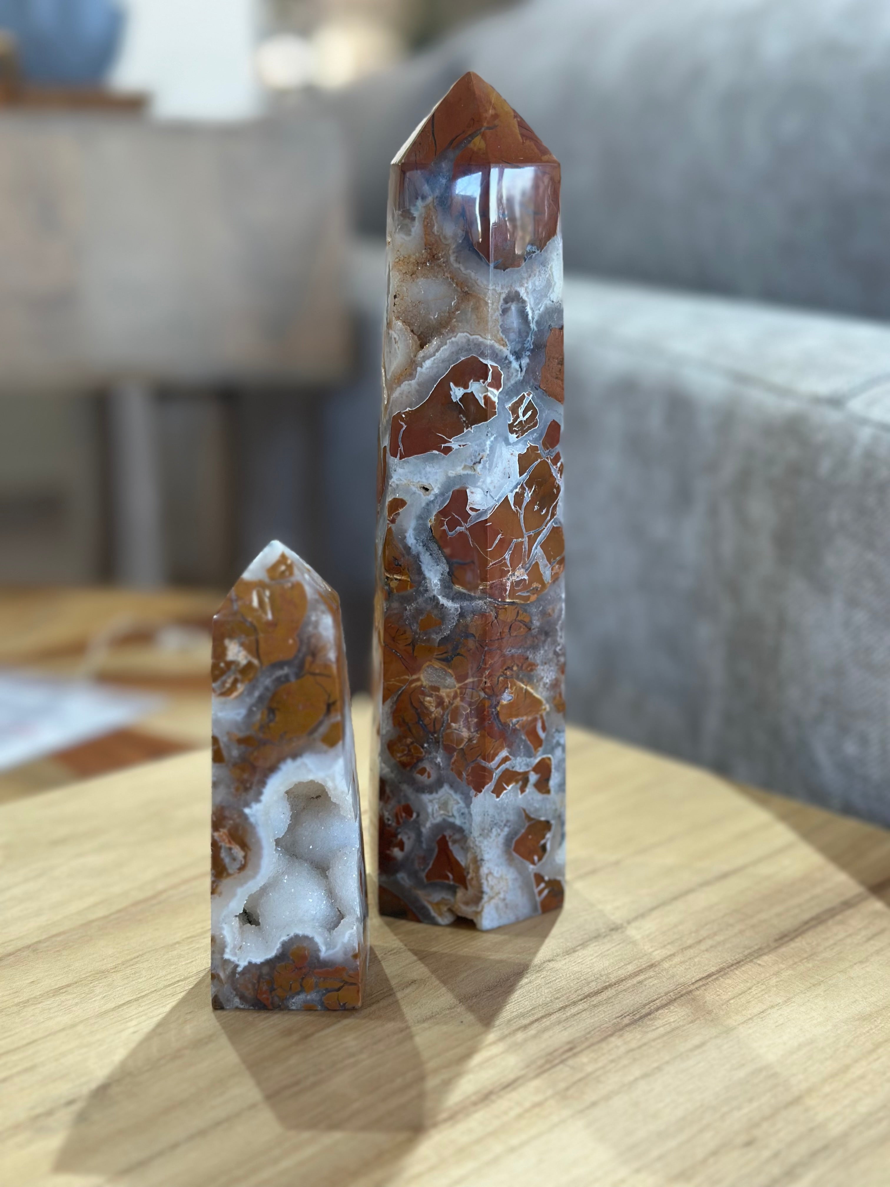 Jaspe brechado, Torres set de 2