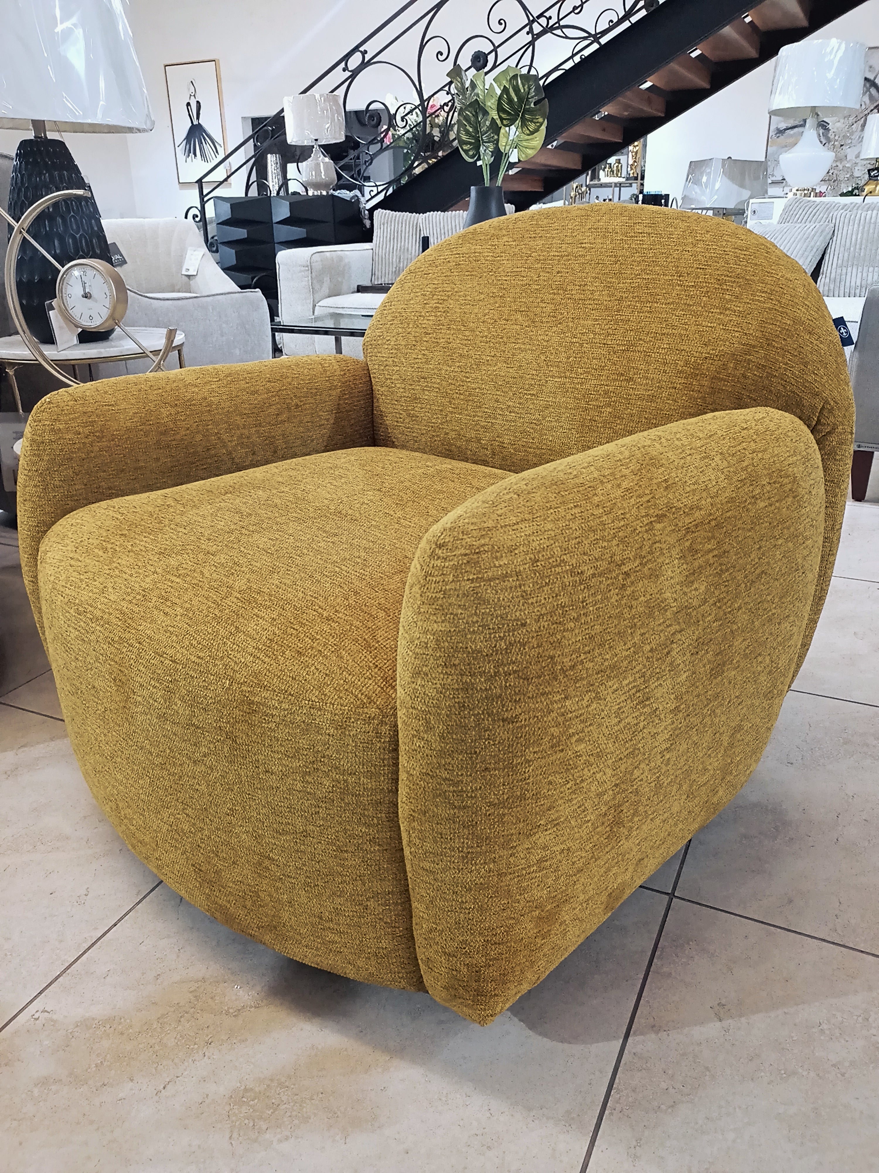 Sillón VERRI Orion Mustard