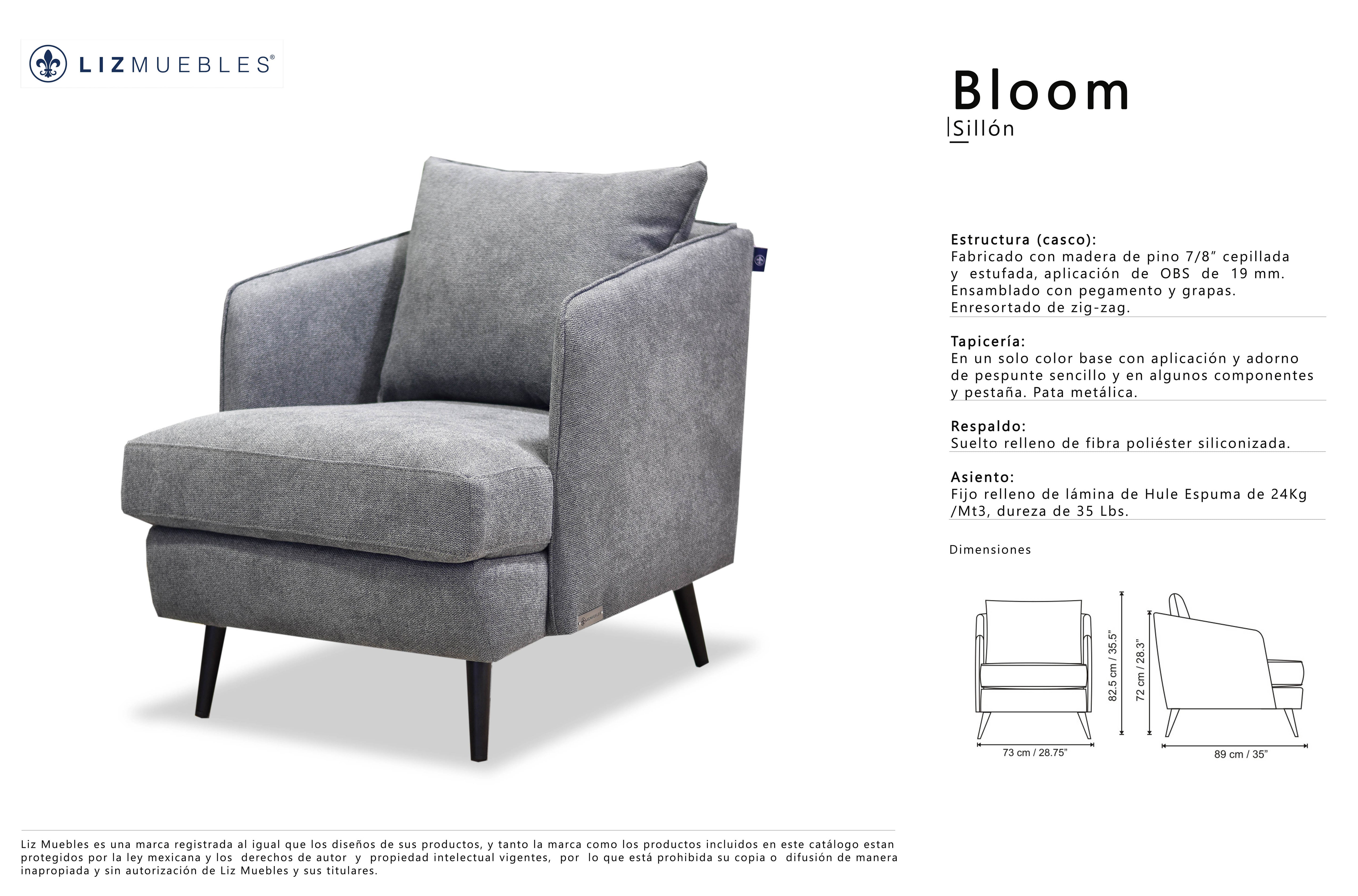 Sillón BLOOM Edgemere Ash