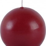 Vela Esfera 4 Roja Apple Cinnamon