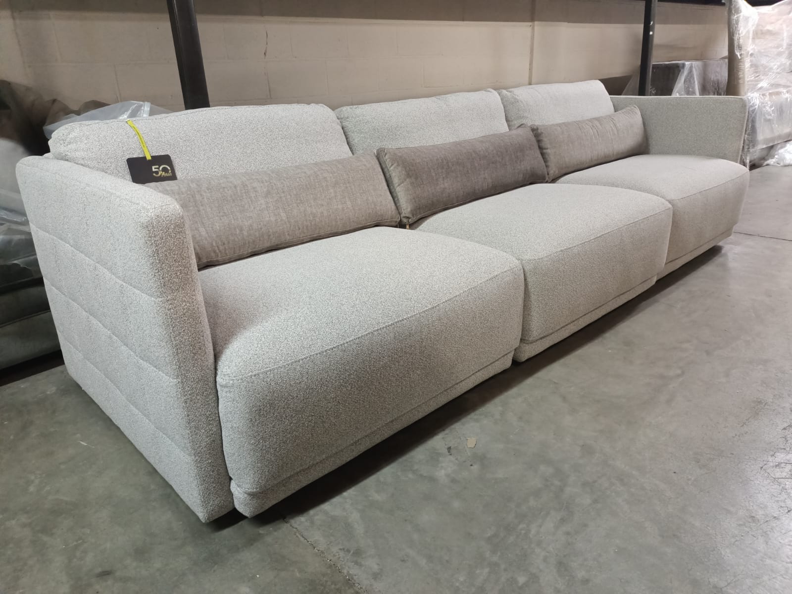 Sofa modular DROP, t.Austin Beige, 3c. joyous taupe