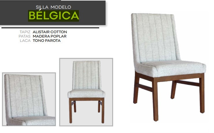 Silla BELGICA/ Rivoli Beige