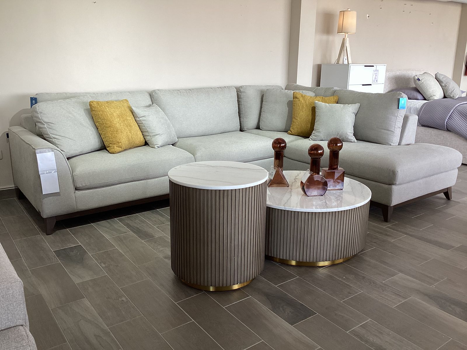 Sala Seccional CHIMAL 2 pzs Chaise derecho, Egypt Arena