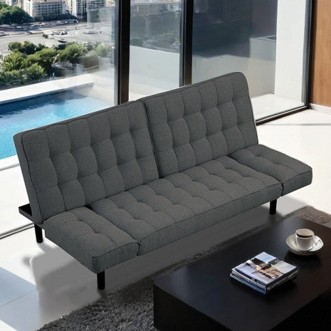 FUTON SOFA, DARK GRAY, BELLEVUE