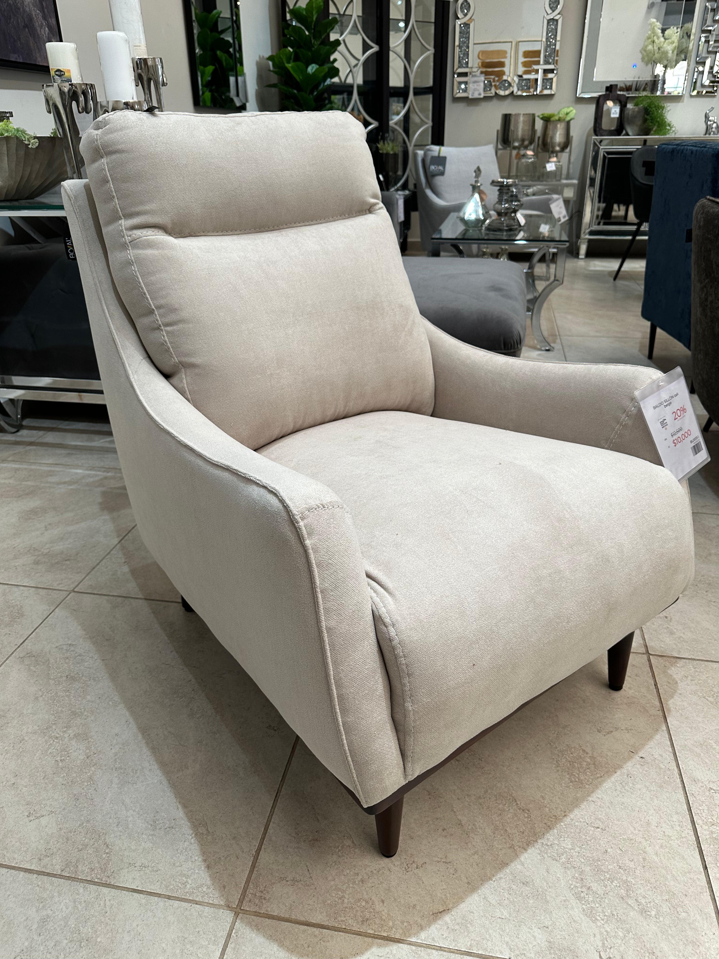 BALDO SILLÓN oak beige