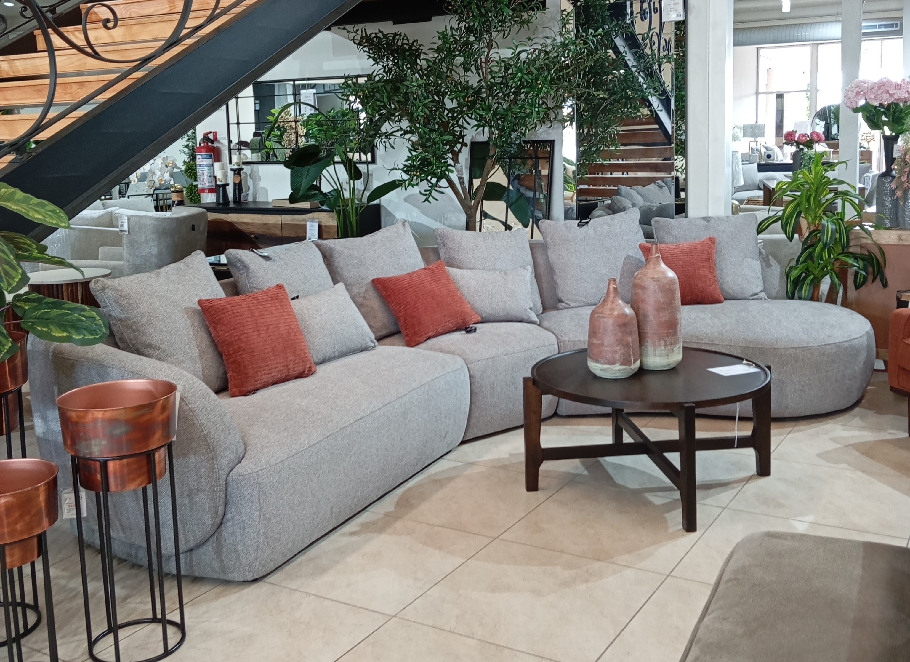 Sala modular KIRTON Izq. 2pzs/ Cyrine Grey