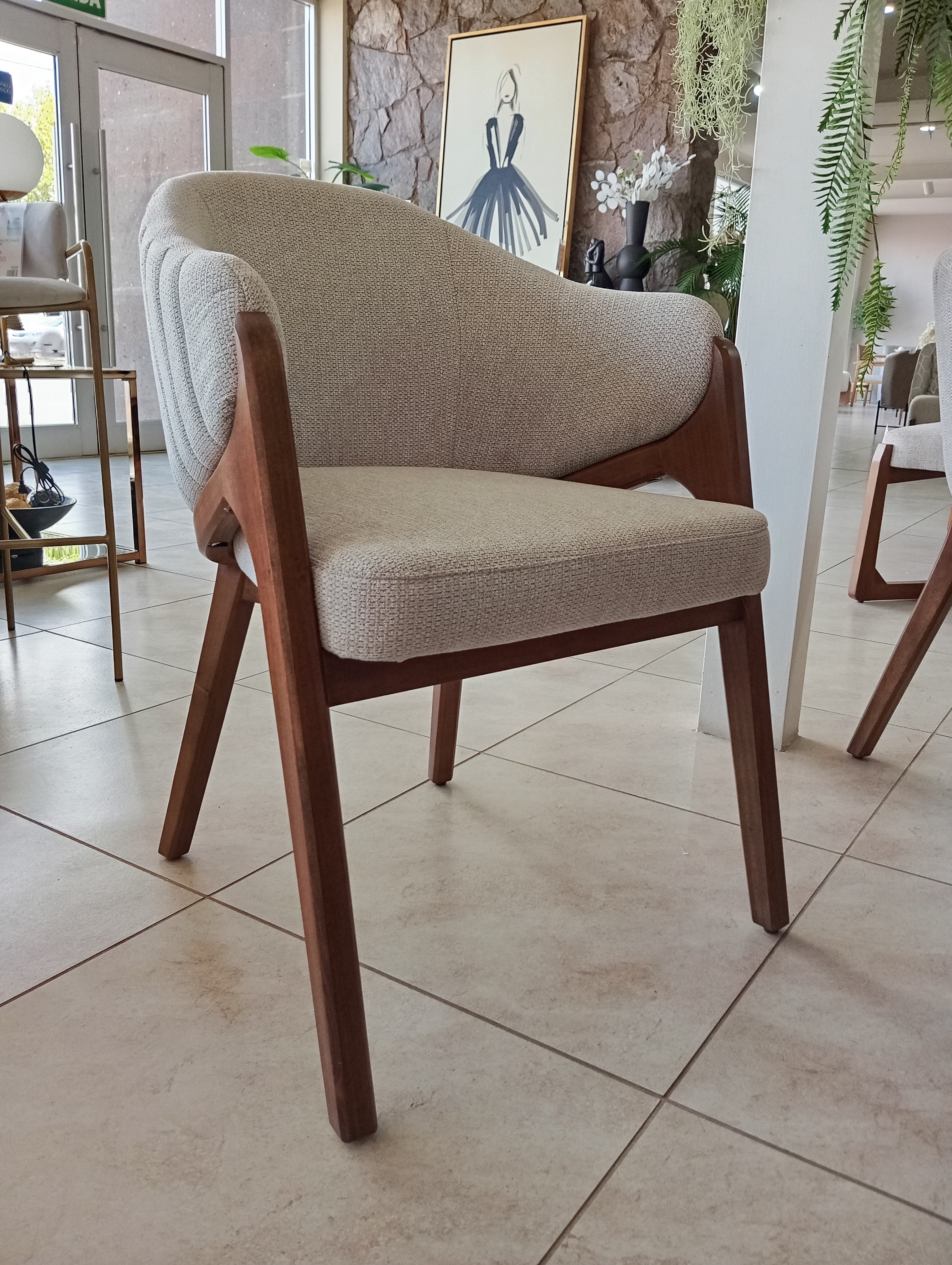Silla ALEJANDRA/ Rivoli Beige