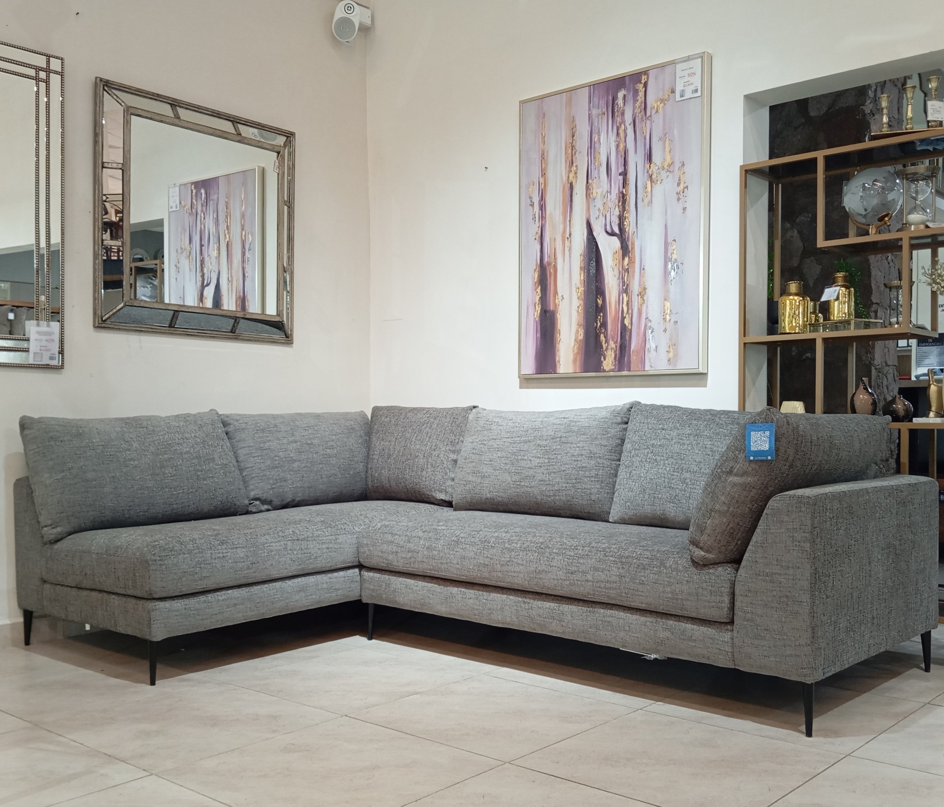 Sala Seccional SPIGA Der / Dicosta Charcoal