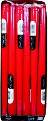 VELA TAPPER 12"  ROJA