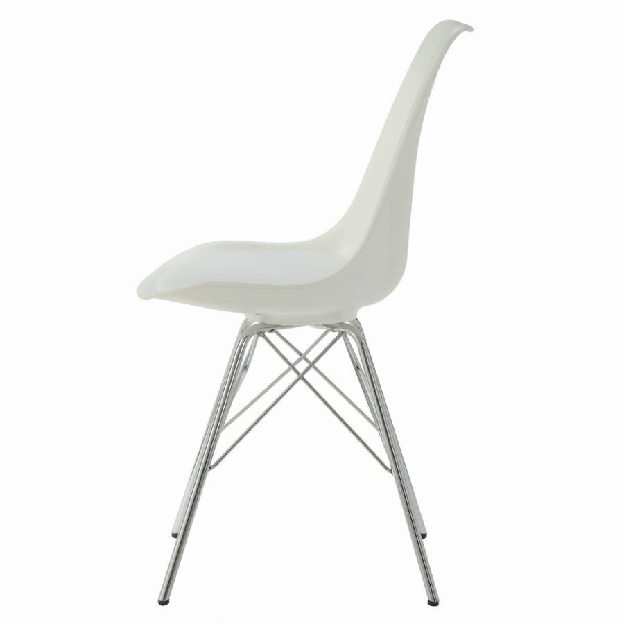 EIFFEL Silla lateral, Blanco