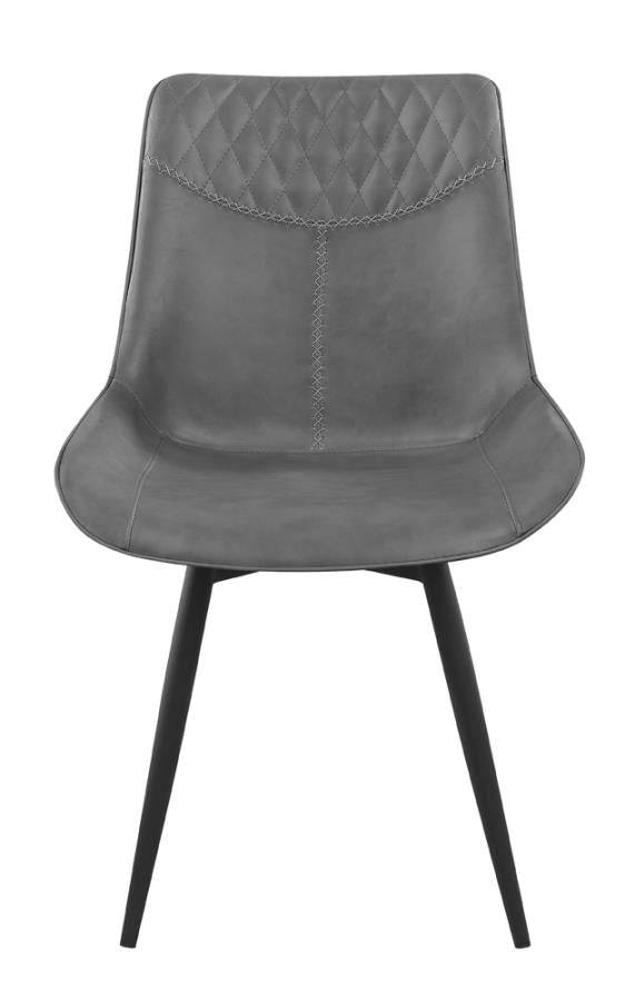 BRASSIE Silla lateral swivel, Gris