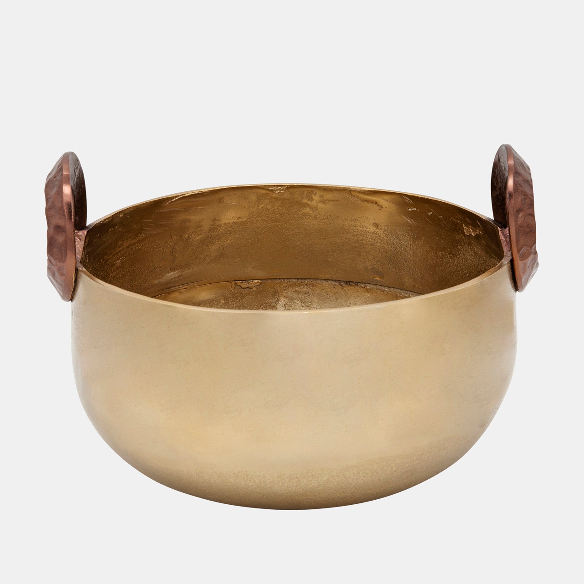 BOWL CH CON AGARRADERAS / 10" DORADO, BRONCE